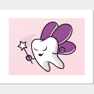 Tooth Fairy Cartoon Posters and Art